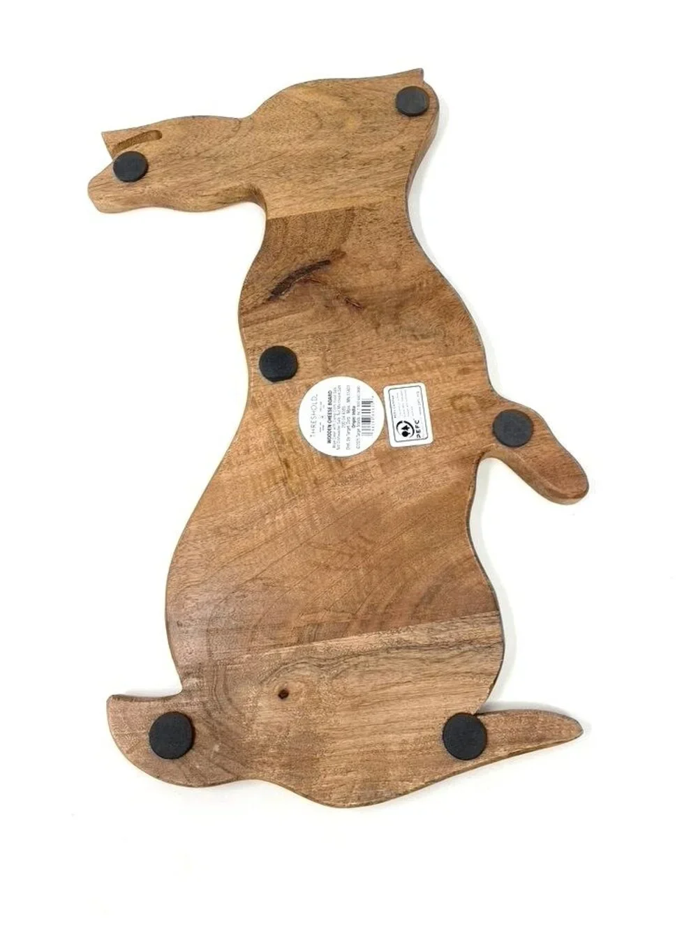 Target Threshold Easter Figural Standing Bunny Wooden Cheese Serving Board Decor